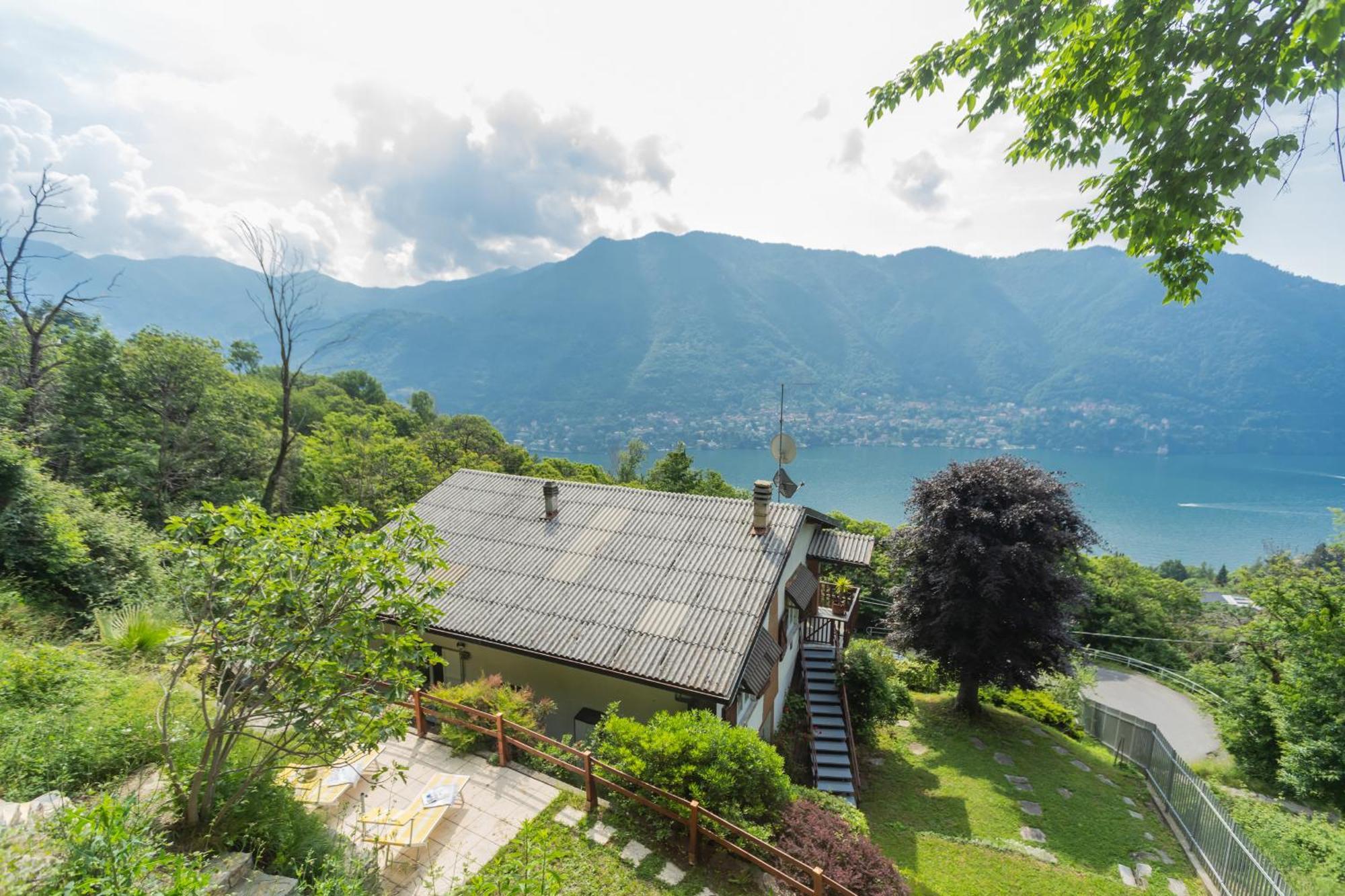 Top Lake View Villetta By Rent All Como Чернобио Екстериор снимка