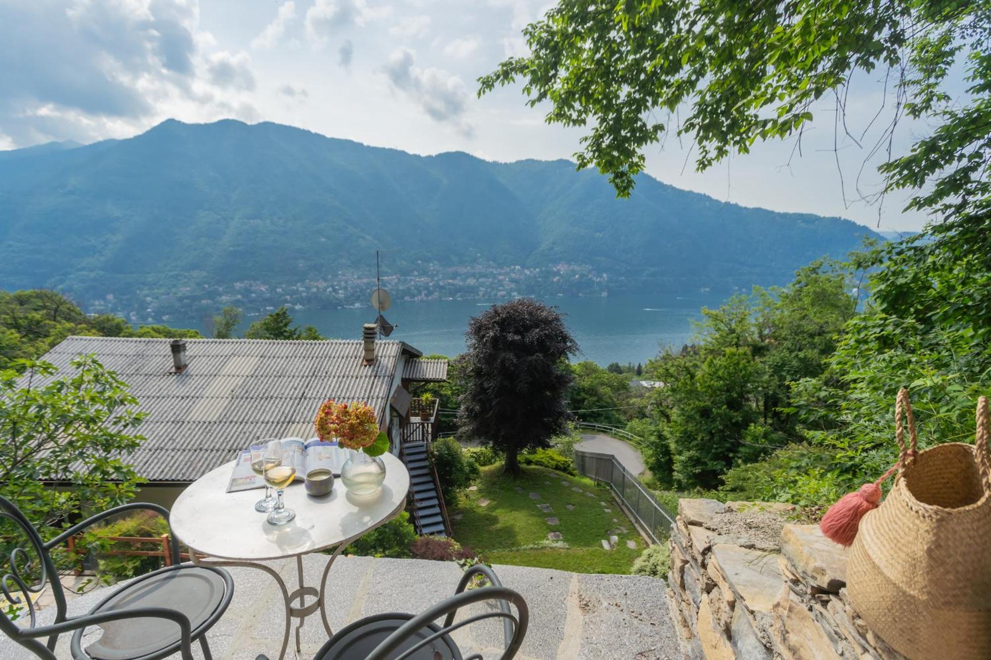 Top Lake View Villetta By Rent All Como Чернобио Екстериор снимка